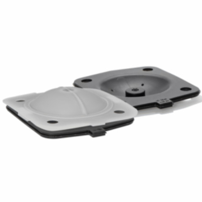 Kwaliteit  PTFE Face Peroxide Cured EPDM Backing Rubber Diaphragm Seals CEMU Code 5M Fabriek