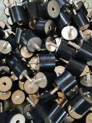 High Durability Rubber Shock Absorber For Cylindrical Machinery Applications