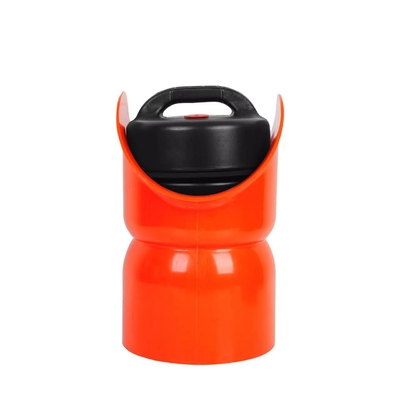 Rubber cylindrische slurry buis vuller in zwart / rood / aanpassen kleur