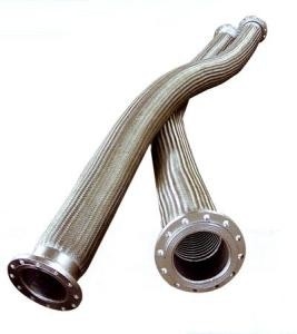 Roestvrij staal 304 gevlochten gaas Metalen flexibele slang 40cm