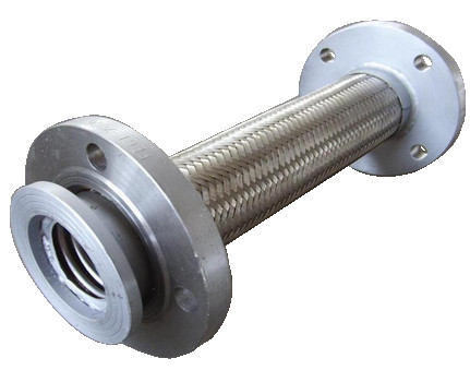 Roestvrij staal flexibel DN 1/4-12 inch golfmatig metalen slang met assemblage flens