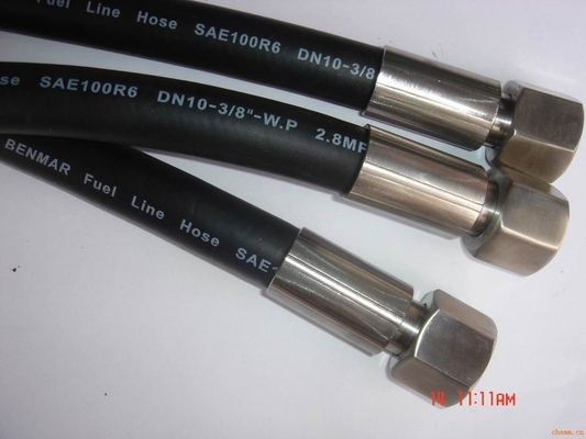Windend Concrete Pompgraafwerktuig Hydraulic Rubber Hose 45MPA