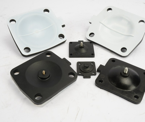 Corrosiebestendig en alkali-Bestand ptfe epdm Rubber Samengesteld Diafragma