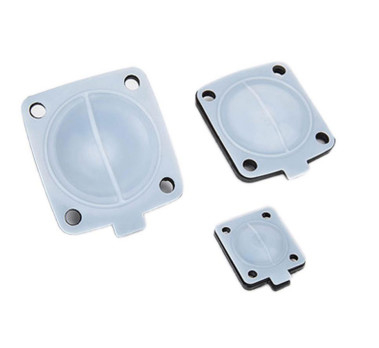 Corrosiebestendig en alkali-Bestand ptfe epdm Rubber Samengesteld Diafragma