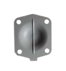 Corrosiebestendig en alkali-Bestand ptfe epdm Rubber Samengesteld Diafragma