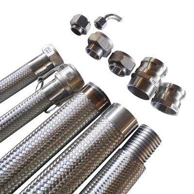 Aardolie 304 Douane 312mm van de Roestvrij staal Flexibele Slang Dikte