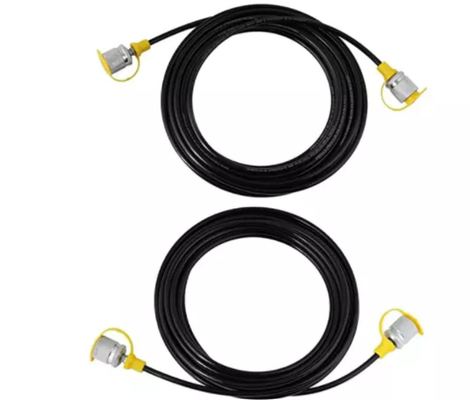Hydraulische Slang GB T3683-2011 van de drie Laag de Draad Gevlechte Hoge druk
