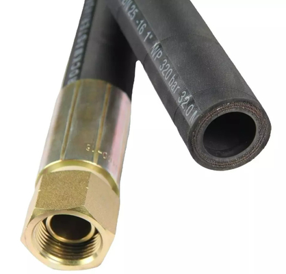 Flexibel hydraulisch buispijp geschikt voor 3000 PSI en temperatuurbereik -40°F tot 212°F