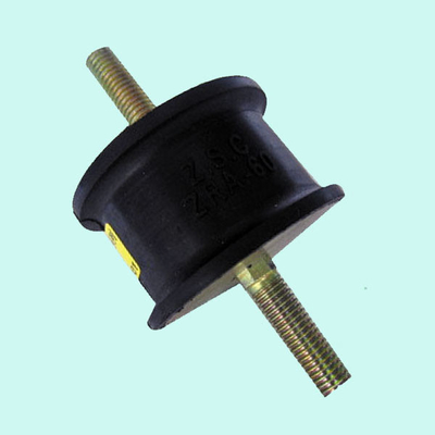 Rubbercompositie Cylindrische elastomeer rubber schokdemper hoge duurzaamheid