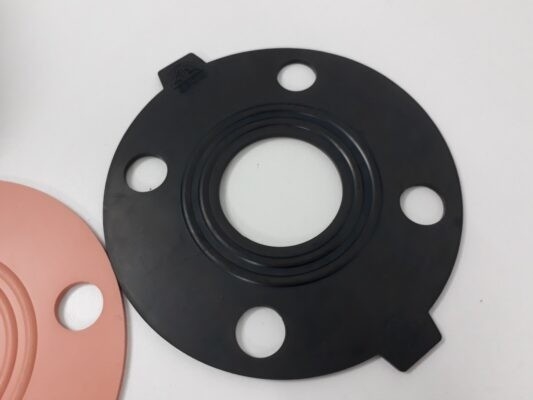 Hn-turbo-75M Rubber Diaphragm Seals voor de Collectornr NBR Cr Fr PTFE EPDM van het Zakstof