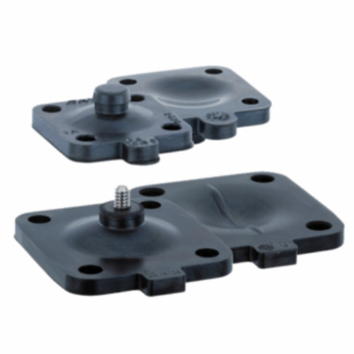 Gepersonaliseerde DN25 rubber diafragma afdichting NBR Neopreen Fluorine Pneumatic