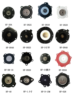 Vierkant Rubber de Stoffendiafragma van NBR voor de Klepoem van de Solenoïdeimpuls ODM Reparatieuitrusting