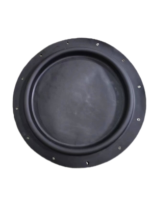 3 mm zwart rubber diafragma pneumatische klep met duurzaamheid en lage lekkage