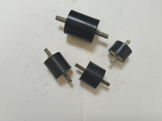 Algemene breedte 58 mm Draaddiameter 0,5 mm Hardheid Durometer Rating Rubber Shock Absorber voor industriële doeleinden