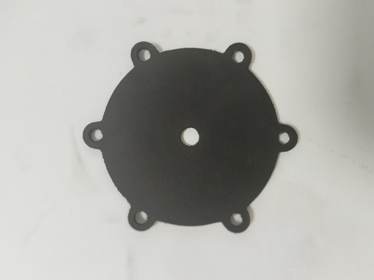 20C-80C Temperatuurbereik Valve Rubber Diaphragm Low Compression Set Circulair Design Geschikt voor verschillende toepassingen