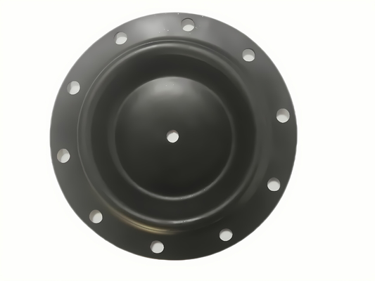 Hoogtemperatuur pneumatisch ventieldiafragma met geavanceerde diafragmastructuur en zwart/grijs/wit ontwerp