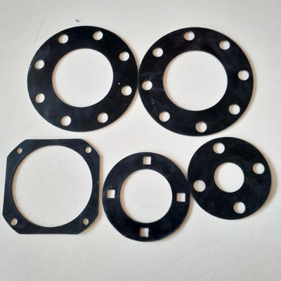 70 Shore A Hardness Rubber Flange Gasket met 25% compressie set en verschillende maten