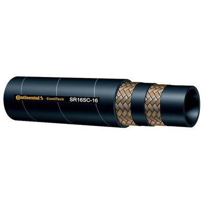 Borsdruk 680 bar Hoogdruk Hydraulische slang aangepaste lengte Grootte En Nitrile Inner Tube Materiaal
