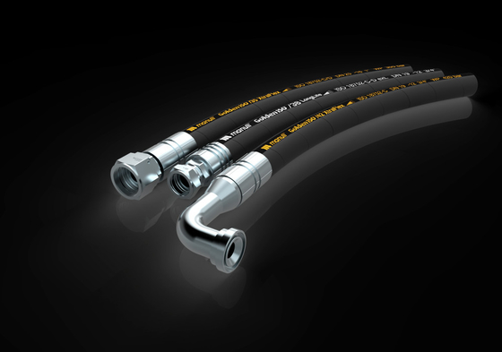 Hydraulische drukslang 680 bar Breukdruk Compatibel met hydraulische vloeistoffen voor zware toepassingen