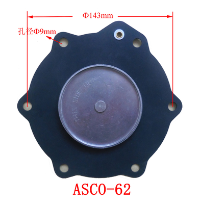 Hardheid 60 - 90 Shore A Rubber Diaphragm Seals Prestaties gegarandeerd
